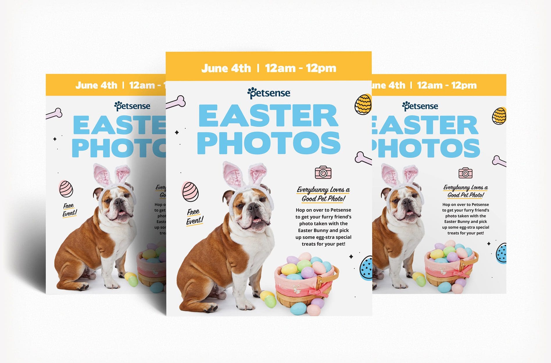 campaign design easter flyer