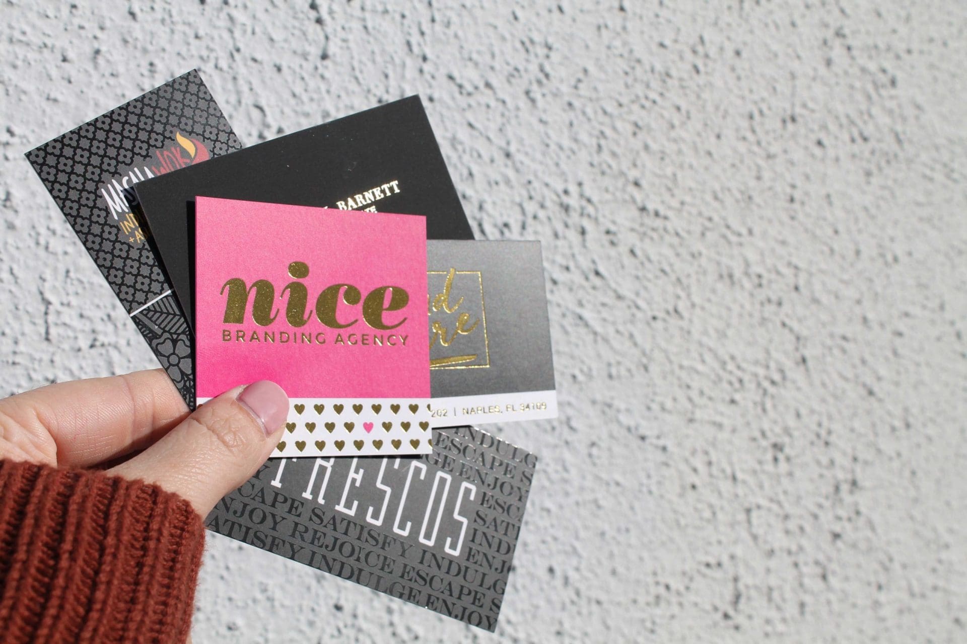 business card design