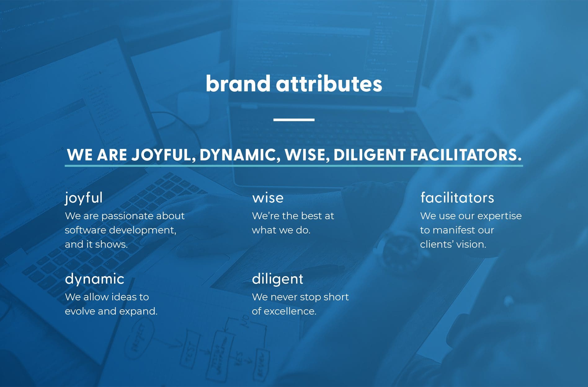 tech company brand pillars