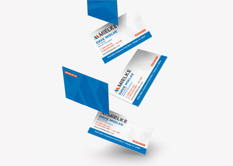 corporate business card design