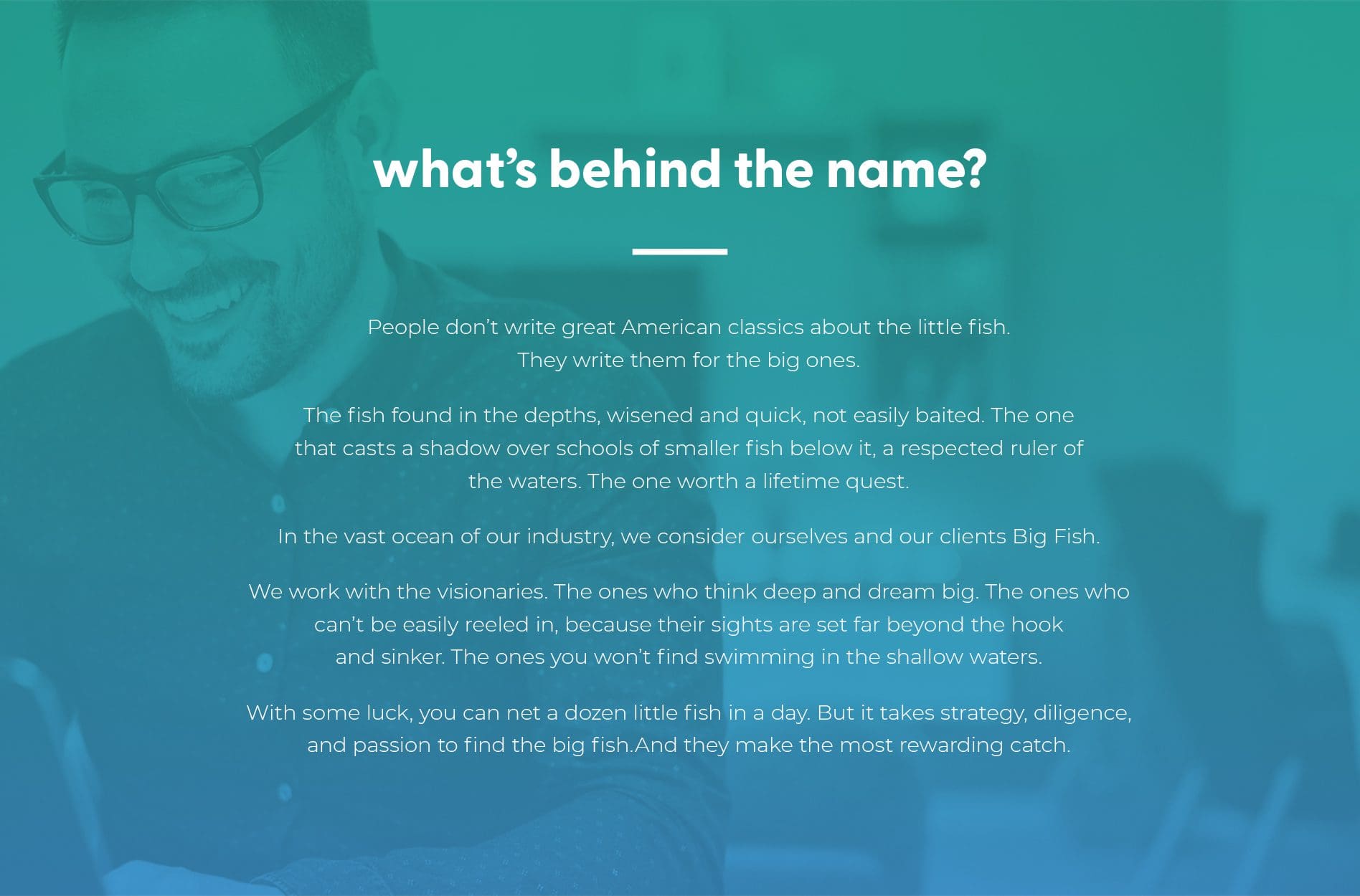 tech company brand story