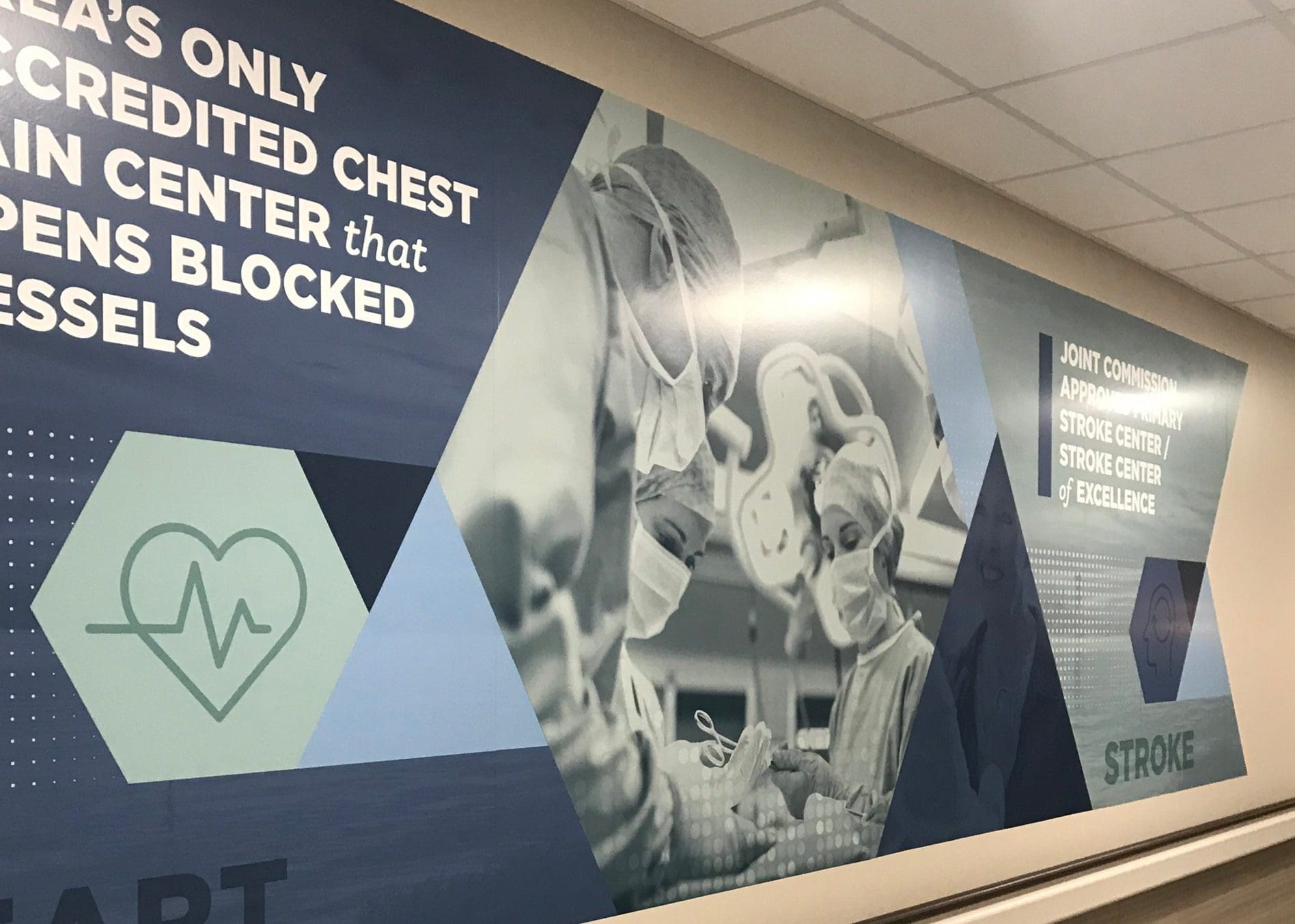 hospital interior brand design