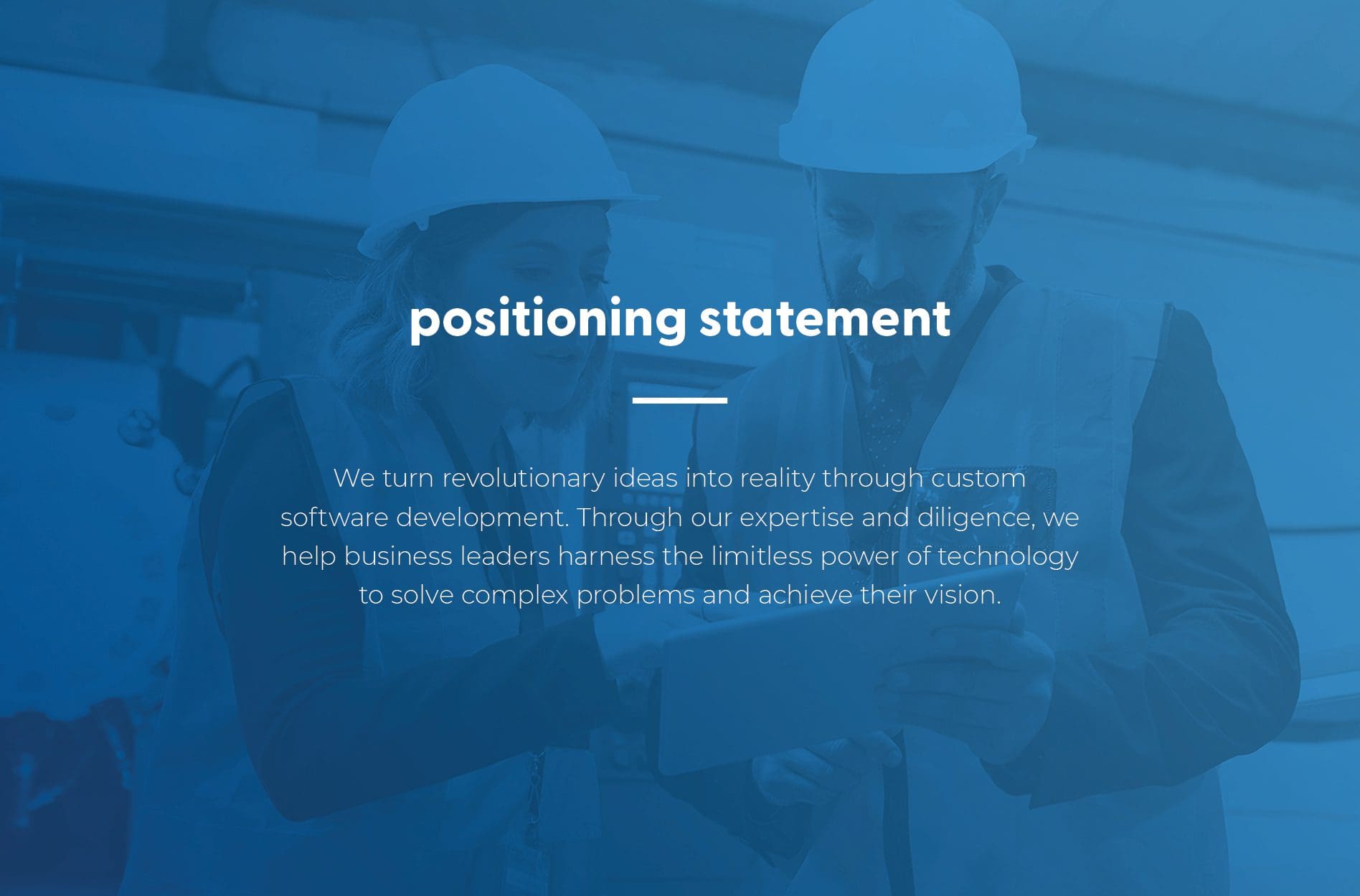 tech company brand position