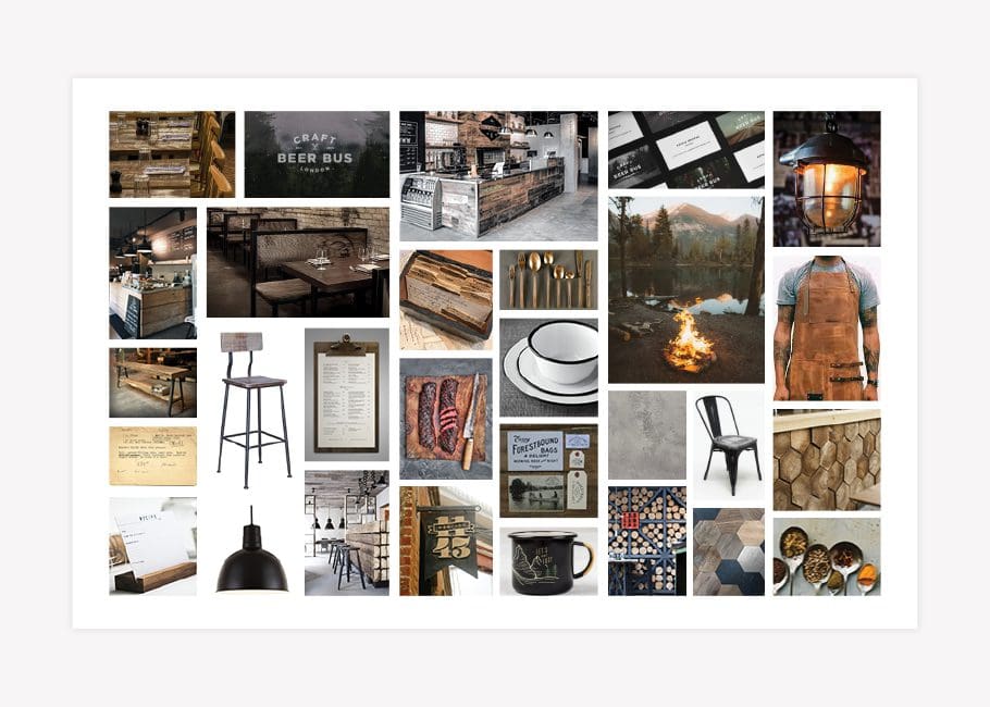 restaurant interior branding