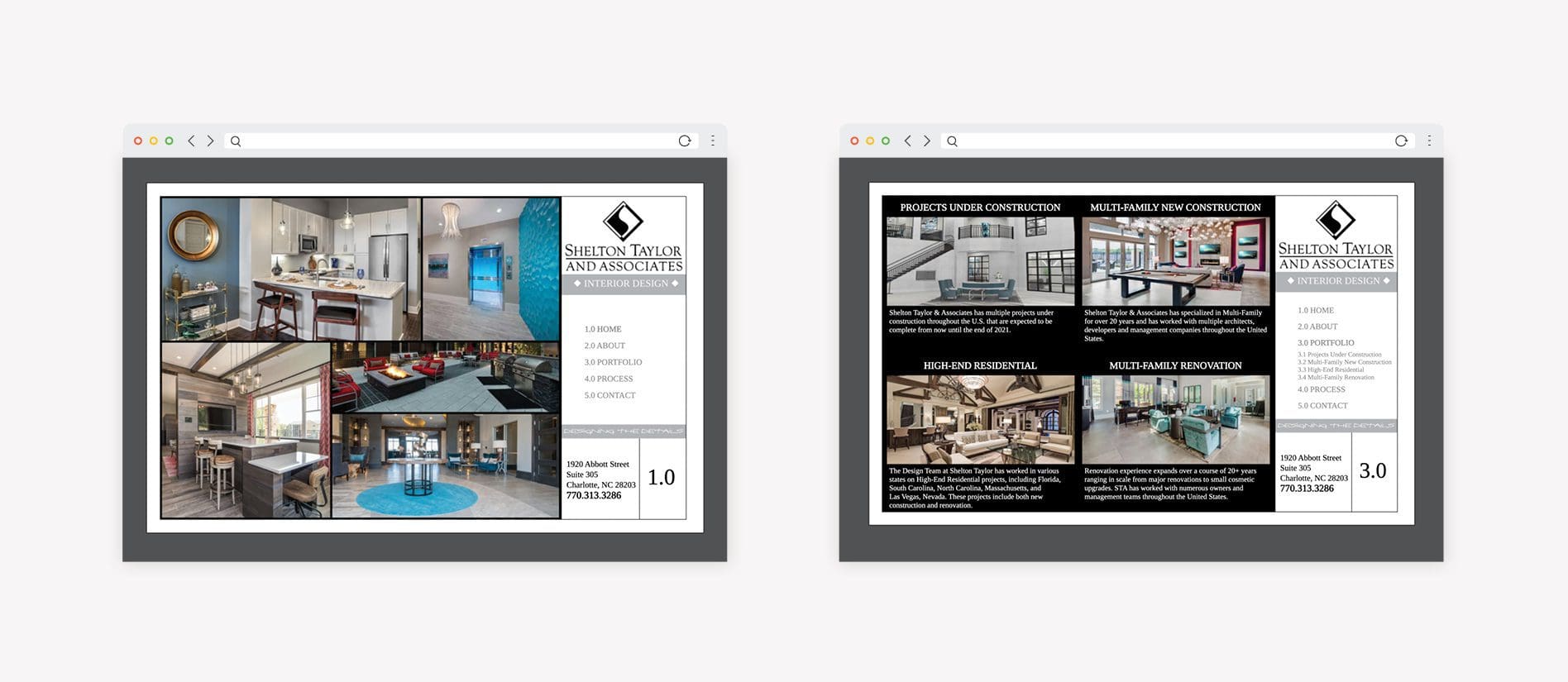 Before Website Redesign for Shelton Taylor site Before Website Redesign for Shelton Taylor site