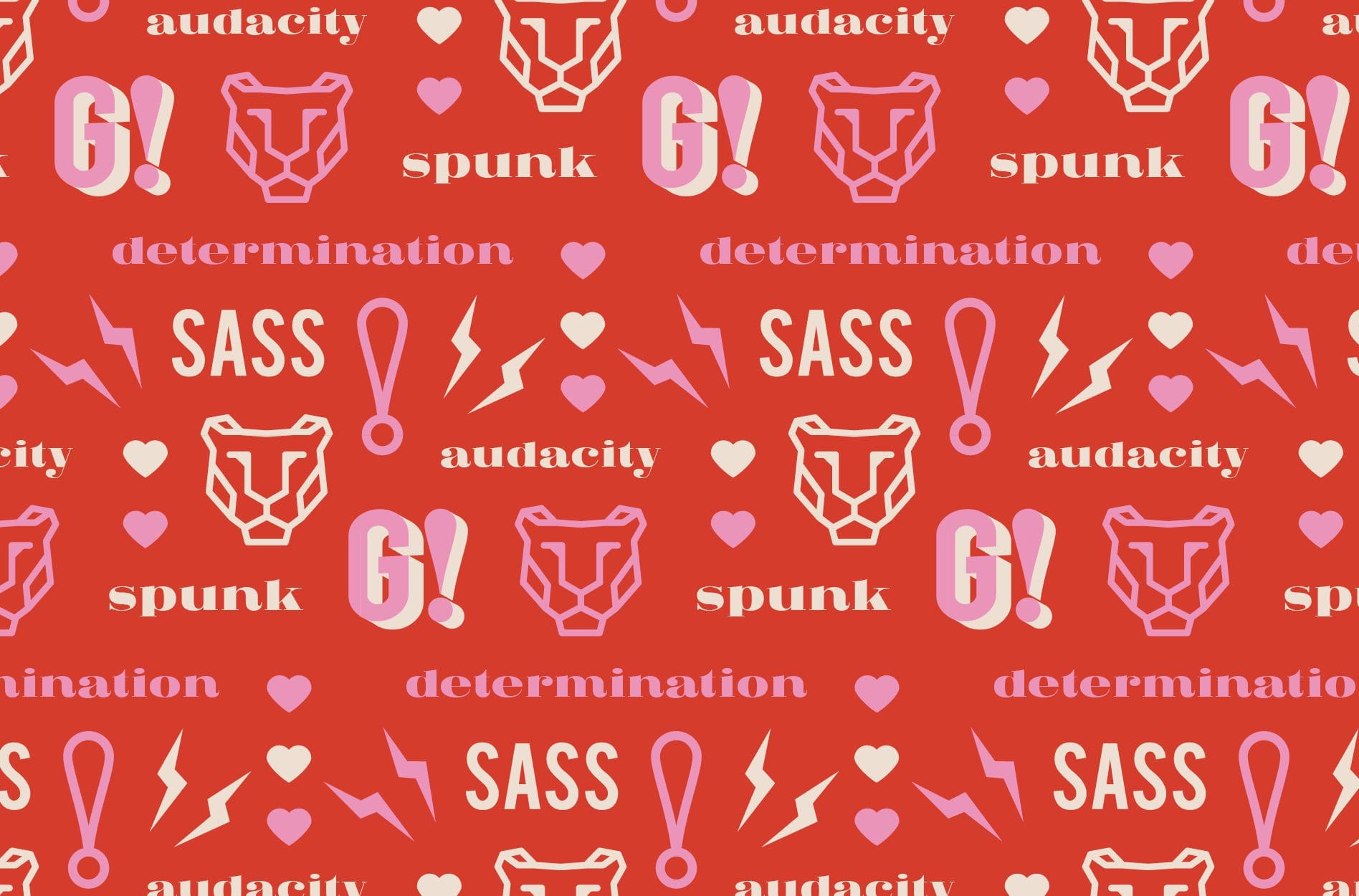 bold brand pattern