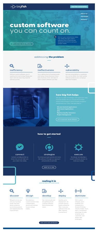 Nashville Web Design - BigFish